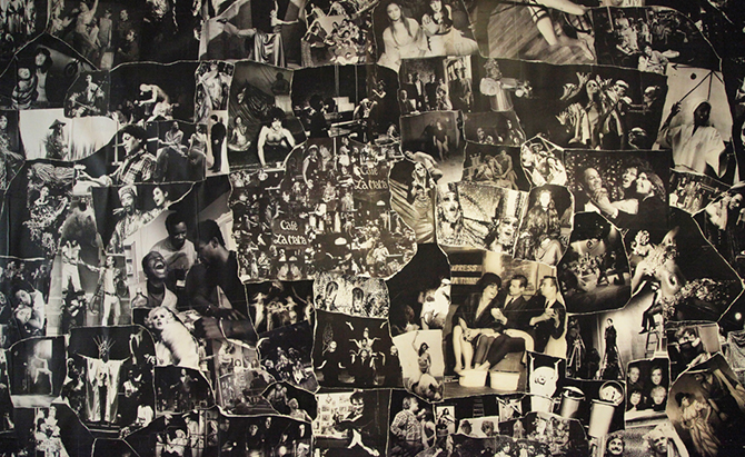 Collage of images from La MaMa Experimental Theatre Club