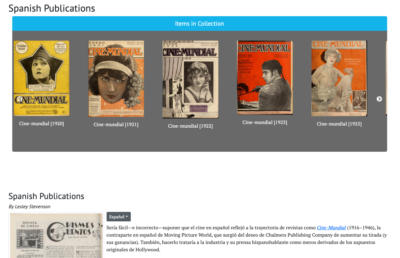 Upgrading and Redesigning the Media History Digital Library