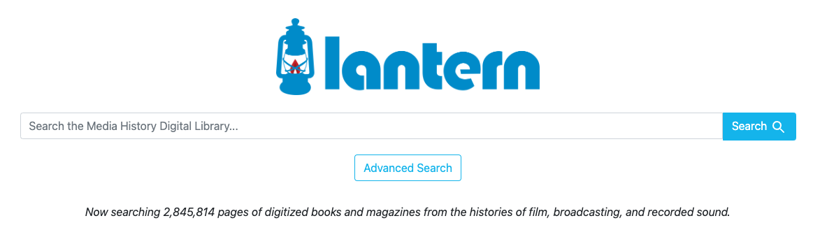 A screenshot of the search bar on the Lantern website.
