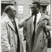 Photograph of Hartford Smith Jr. with David Lewis (2 of 3)