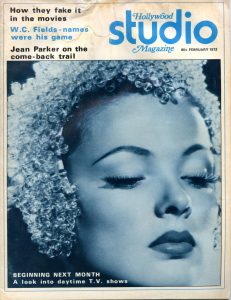 Hollywood Studio Magazine cover 2