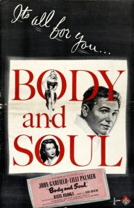 Body and Soul cover